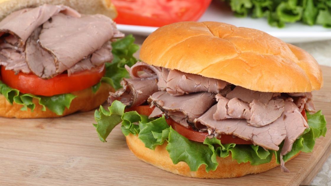 Roast Beef and Horseradish Sandwich