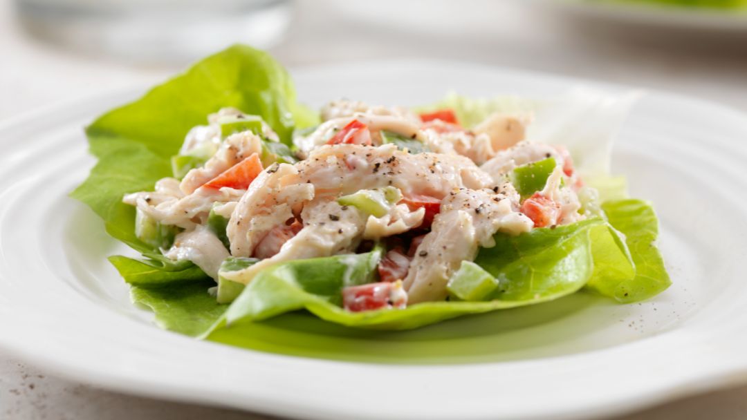 Chicken Salad Lettuce Wraps