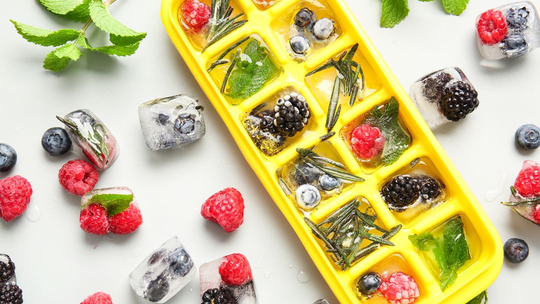 Infused Ice Cubes