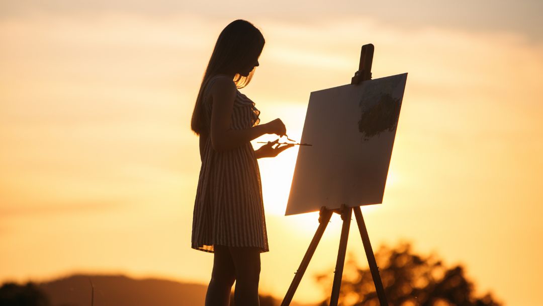 Sunset Painting Session