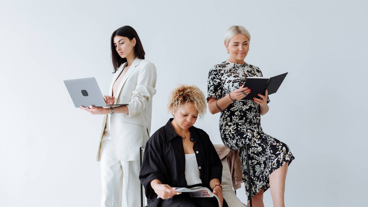 women entrepreneurs working