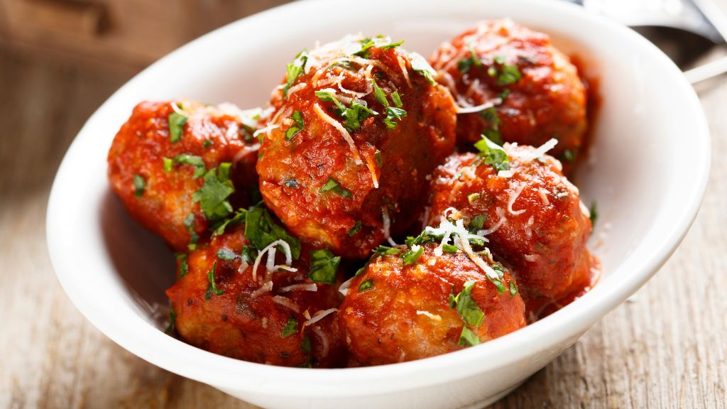 mini meatball skewers