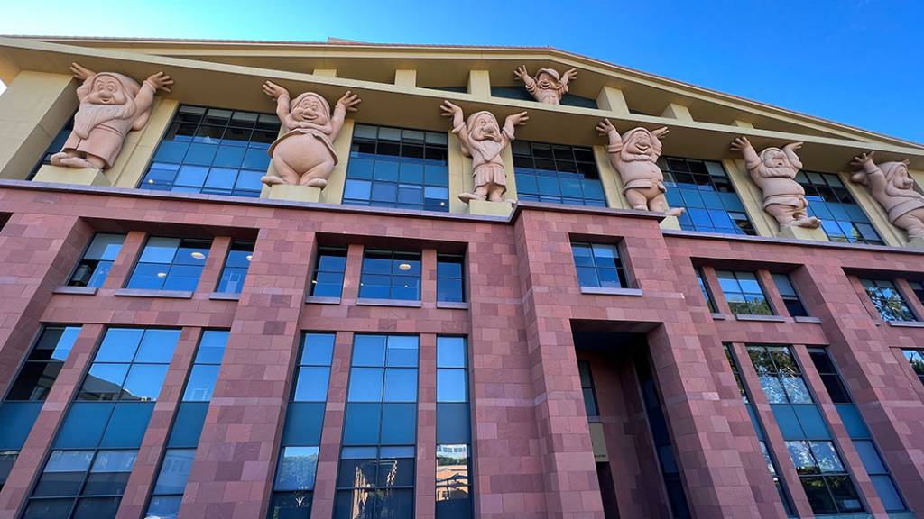 walt disney studios lot building