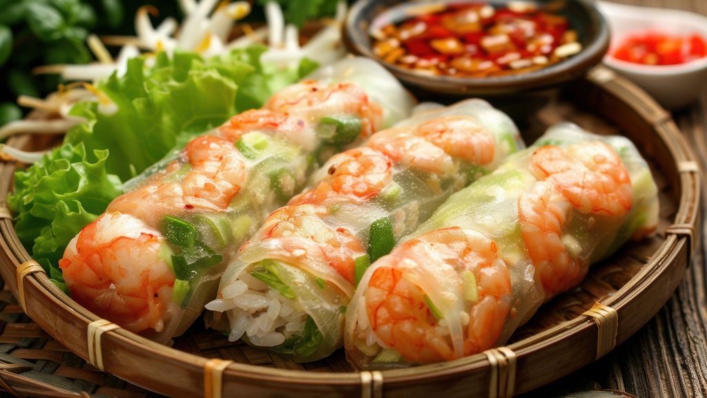 vietnamese fresh spring rolls