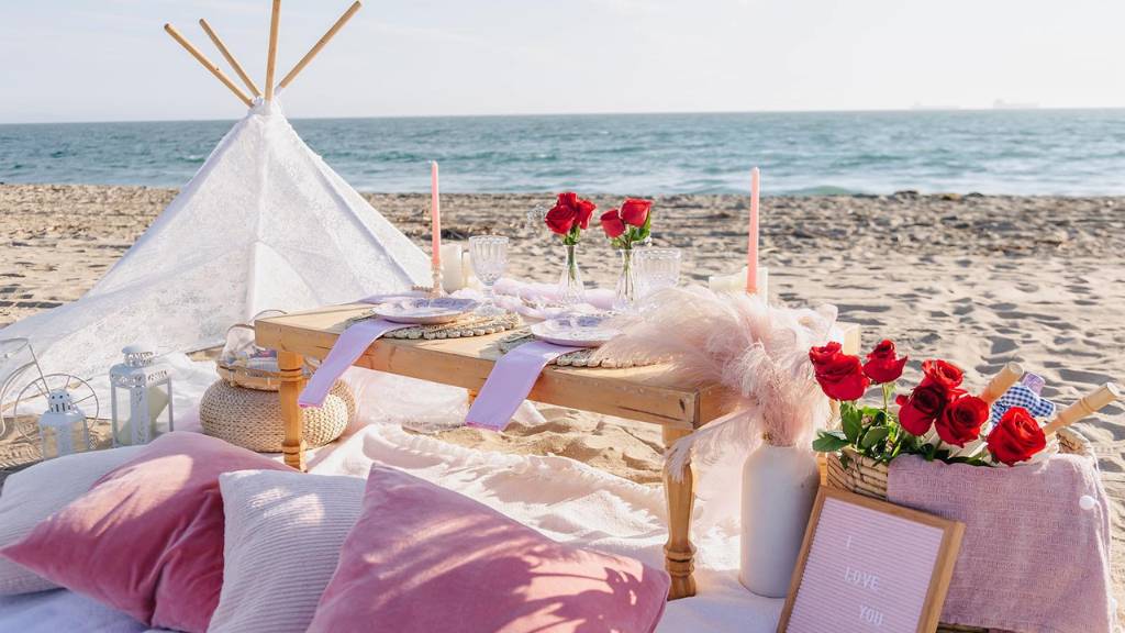 coastal event branding display