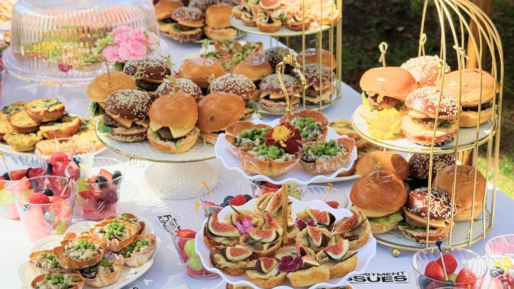 party finger food spread