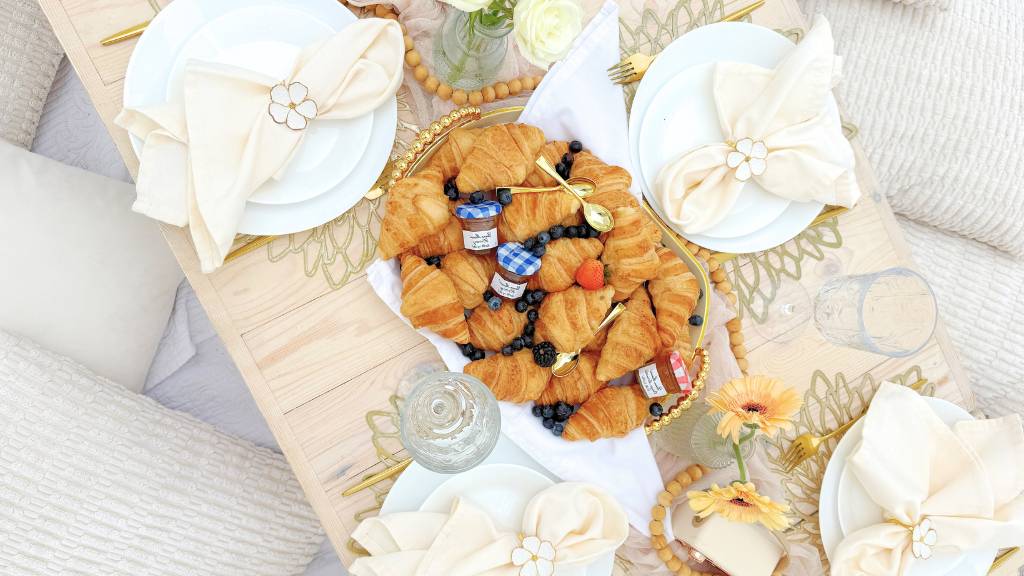 pastry board party snacks