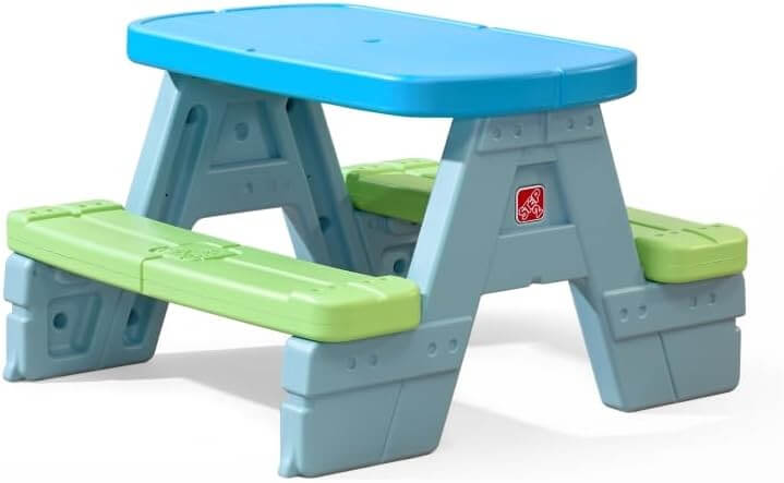 step2 sun & shadel kids picnic table