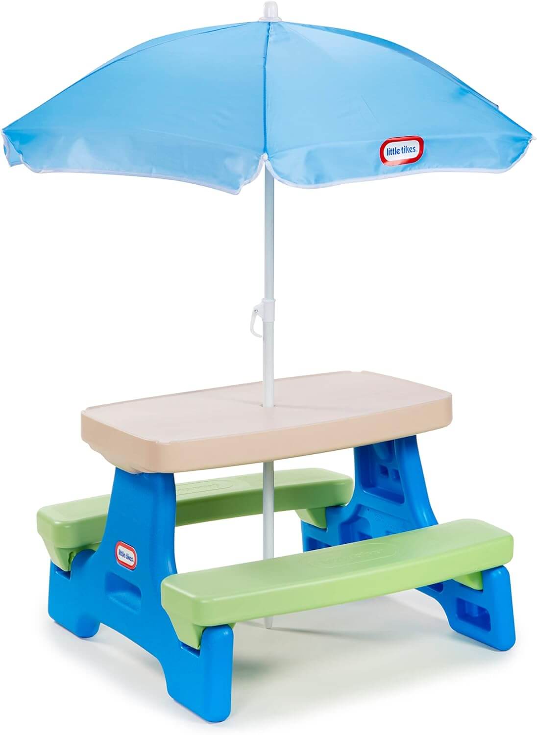 little tikes easy store picnic table