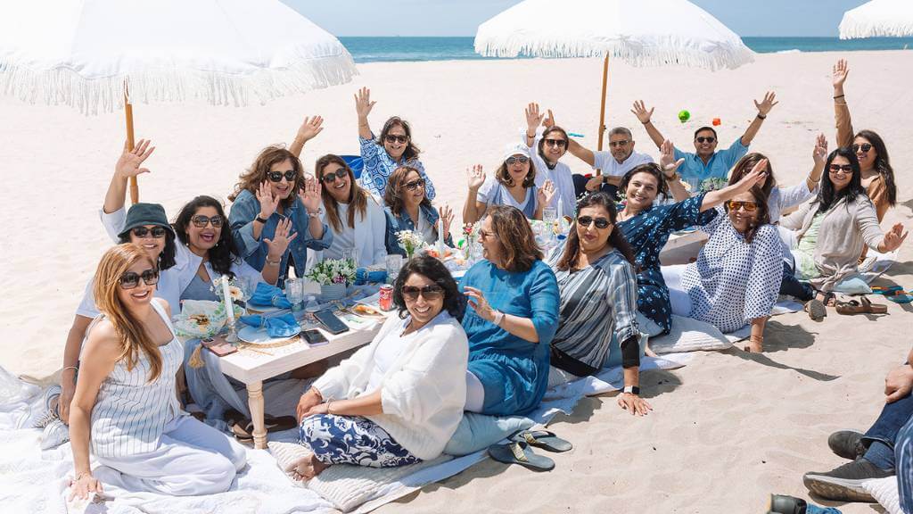 girls picnic party