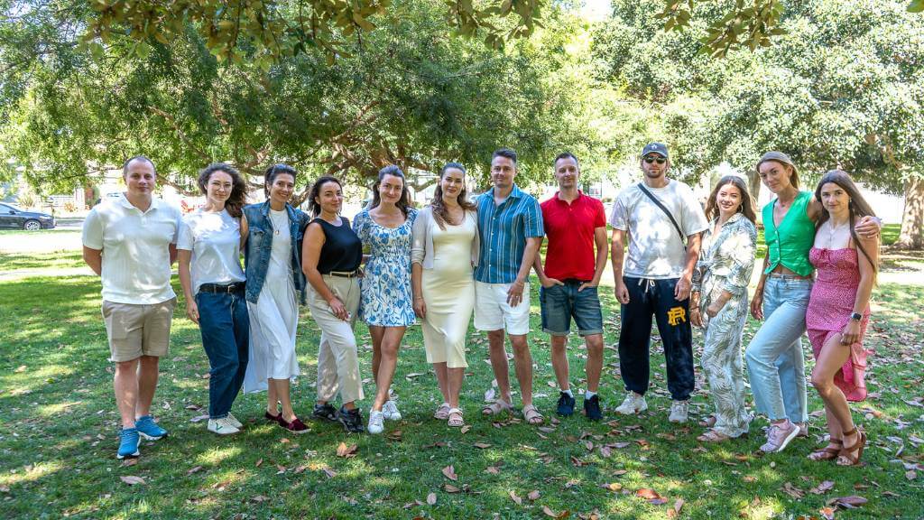 group picnic activity